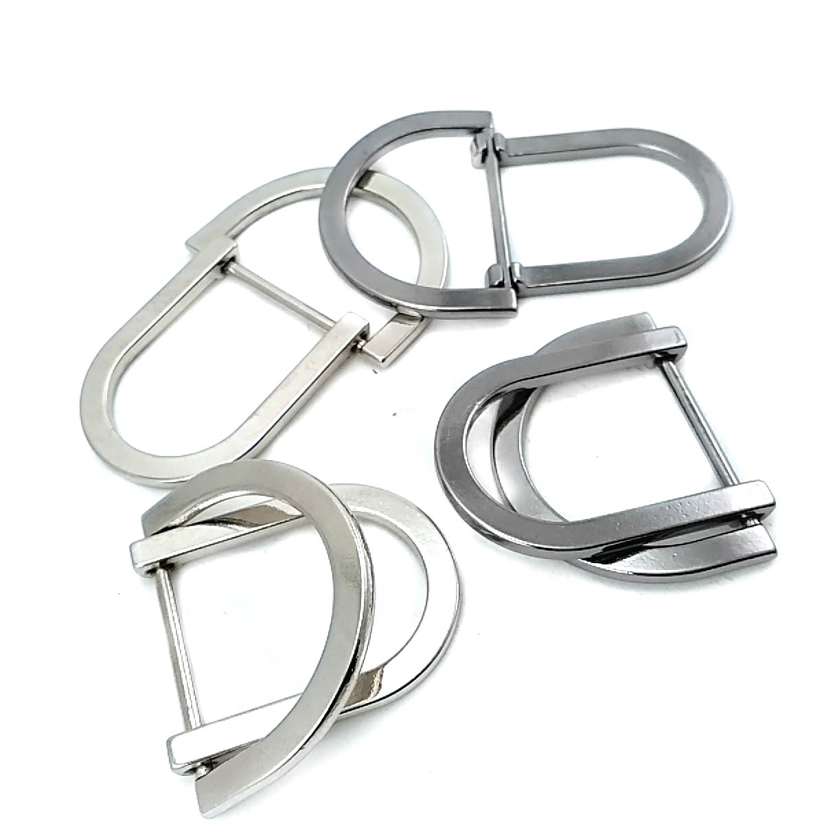 Double Ring D Buckle 23 mm Metal Adjuster and Belt Buckle E 2145