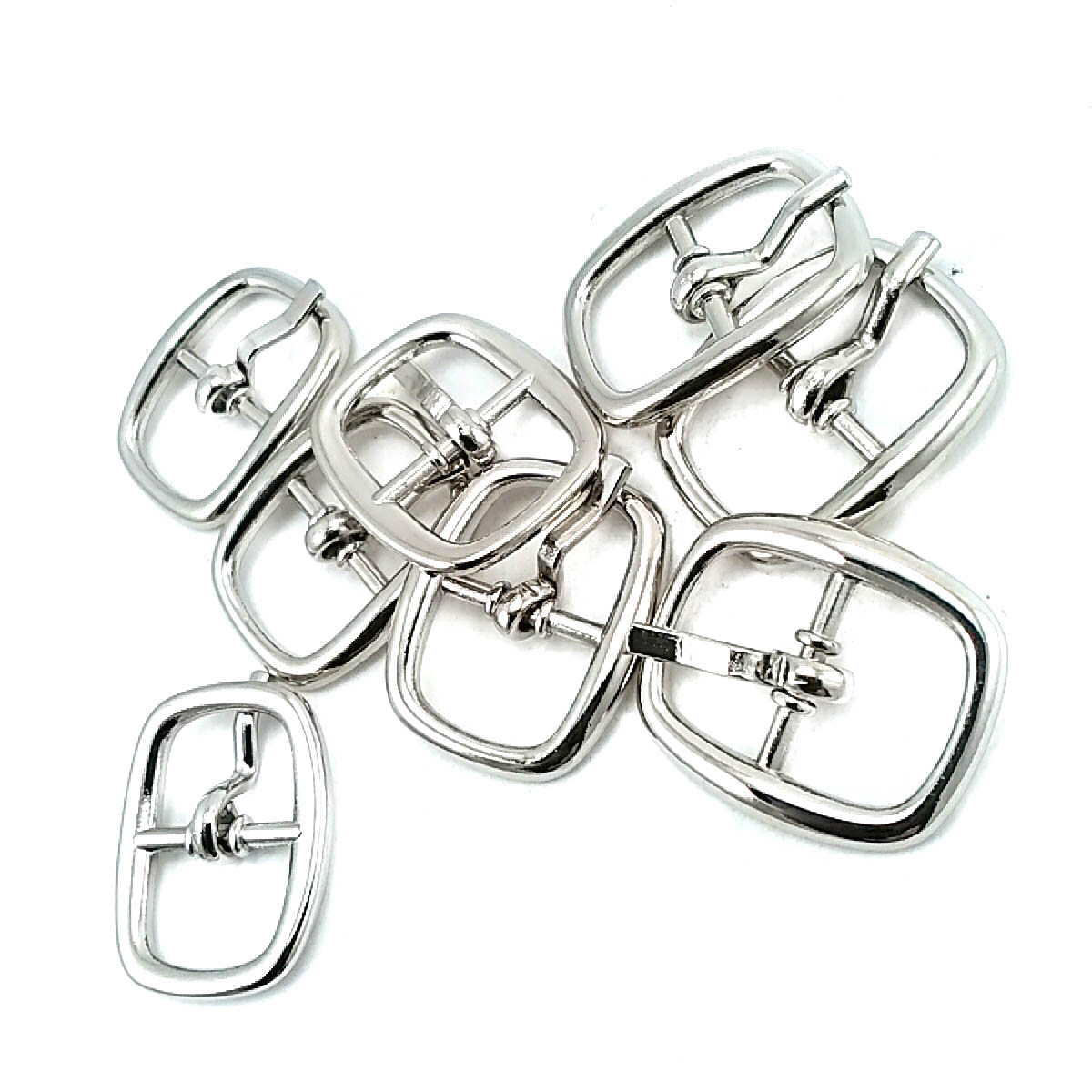 15 mm Center-Bar Buckle front and detail view
