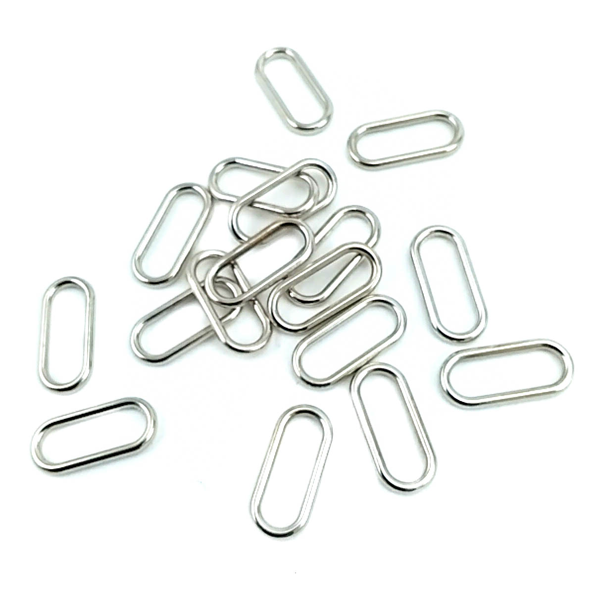 Strap Adjustment Clasp 18.2mm x 6.4mm Metal Buckle E 2171