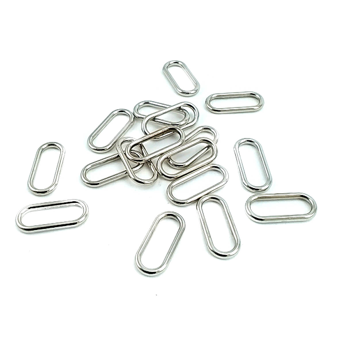 Strap Adjustment Clasp 18.2mm x 6.4mm Metal Buckle E 2171