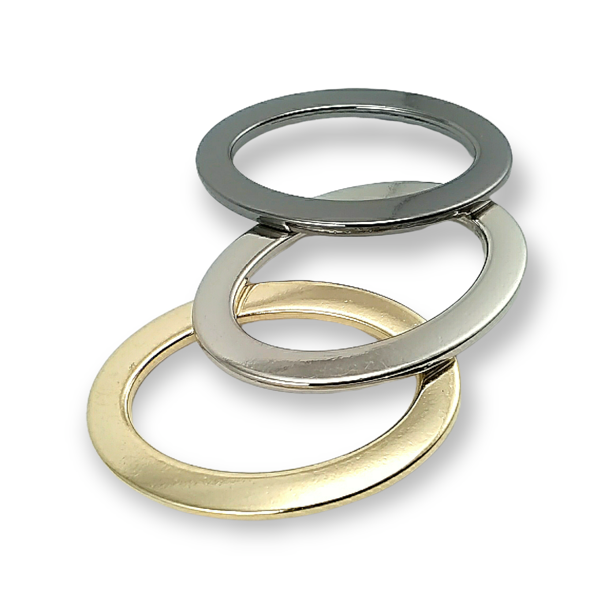 Oval Halka Toka Çanta ve Giyim Tokası 25 x 40 mm E 355