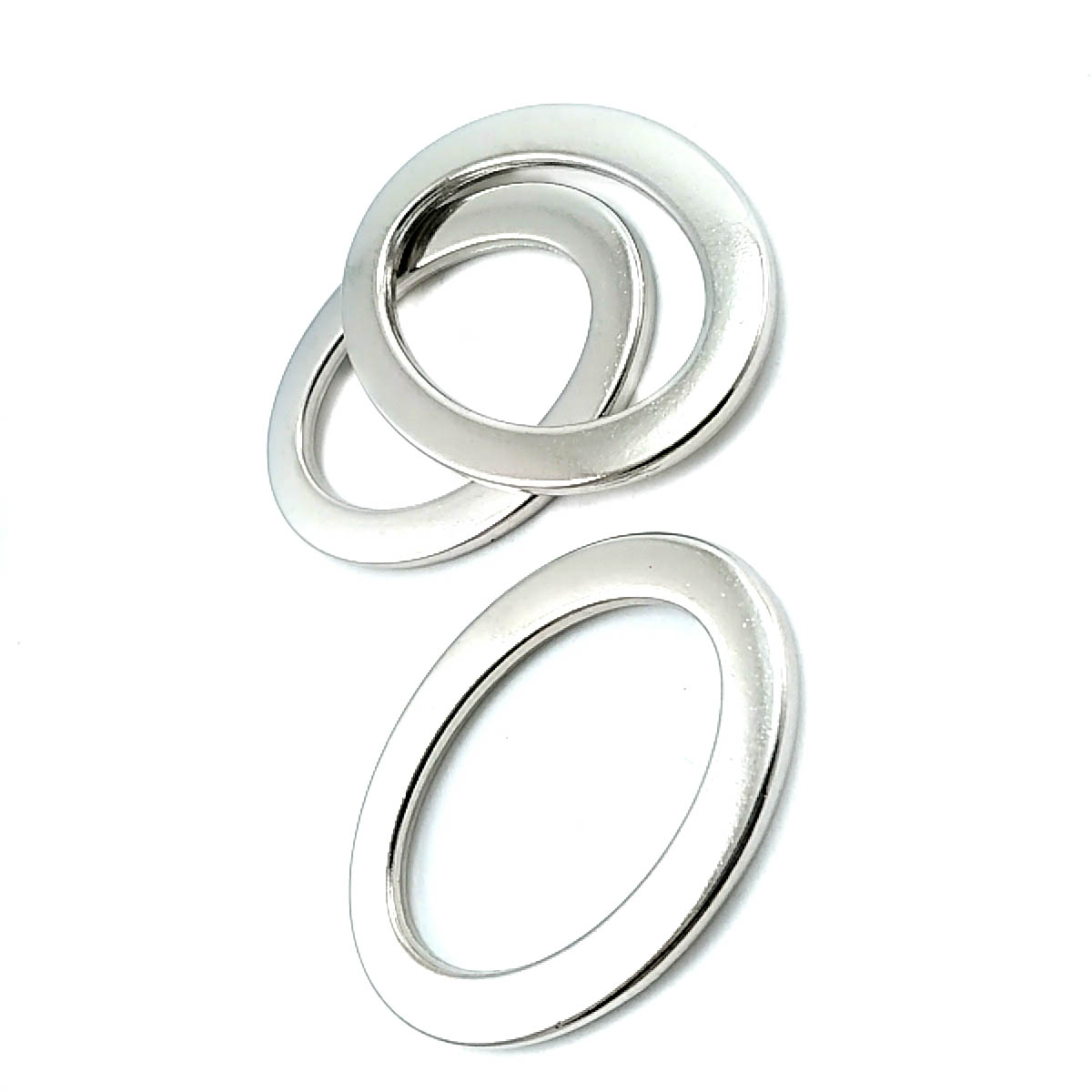 Oval Halka Toka Çanta ve Giyim Tokası 25 x 40 mm E 355