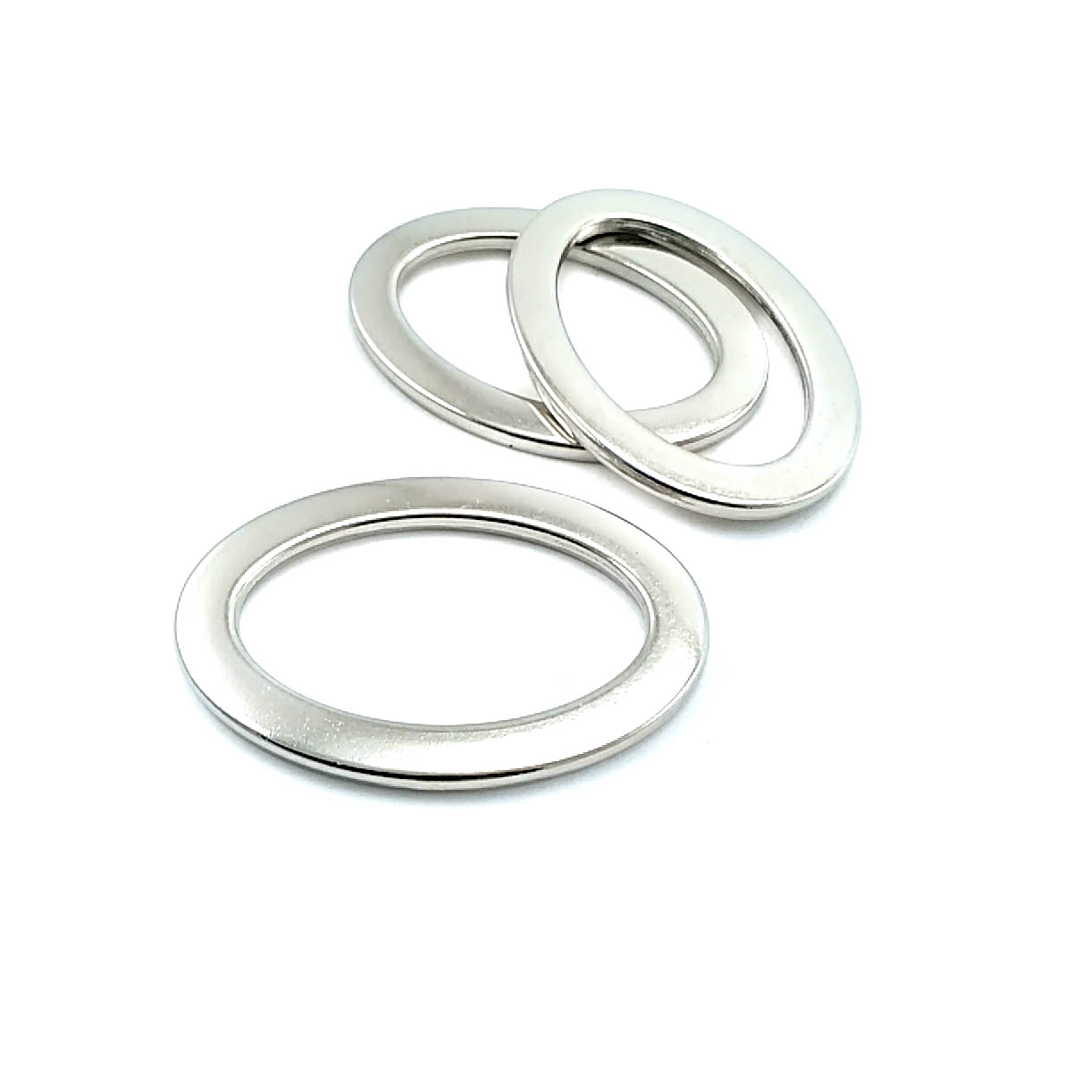 Oval Halka Toka Çanta ve Giyim Tokası 25 x 40 mm E 355