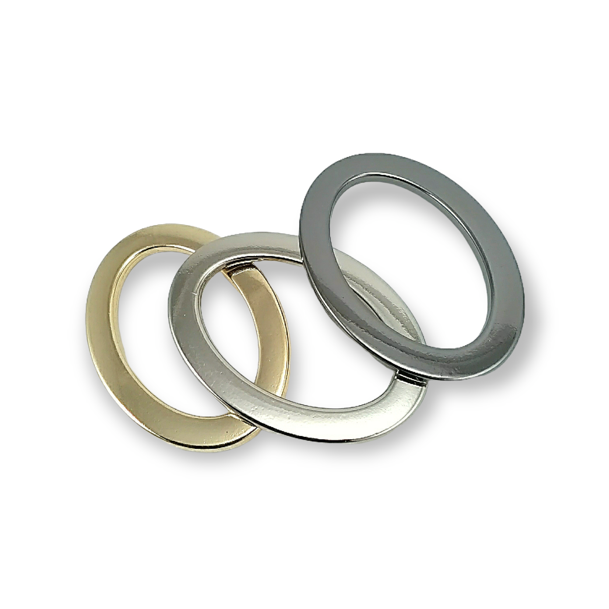 Oval Halka Toka Çanta ve Giyim Tokası 25 x 40 mm E 355