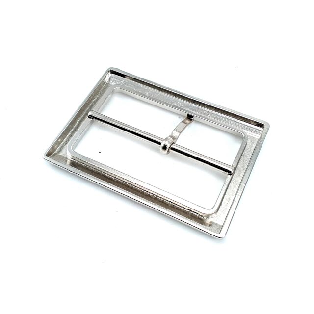 Rectangular Buckle - Zinc Alloy Buckle 60 mm E 481