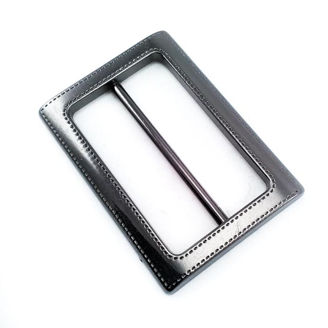 Rectangular Buckle - Zinc Alloy Buckle 60 mm E 481
