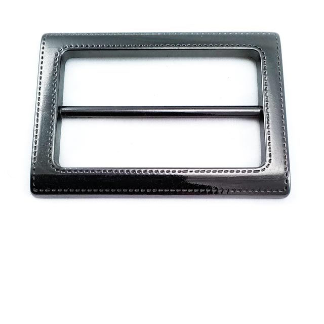 Rectangular Buckle - Zinc Alloy Buckle 60 mm E 481