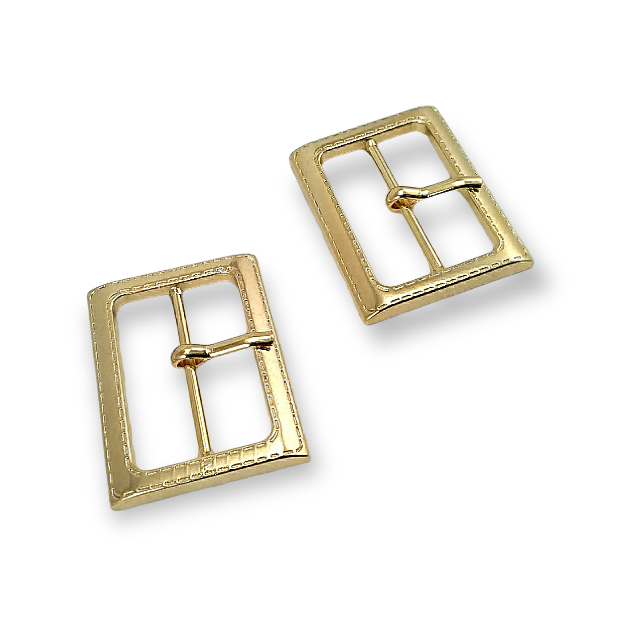 Rectangle Center Bar Buckle 3 cm Belt Buckle E 483 Rectangle Center Bar Buckle 3 cm Belt Buckle E 483