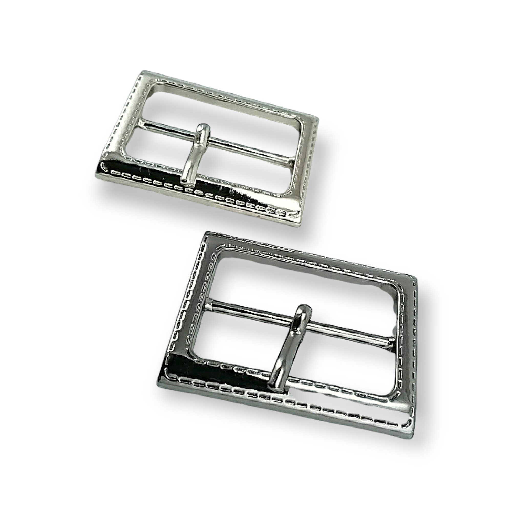 Rectangle Center Bar Buckle 3 cm Belt Buckle E 483 Rectangle Center Bar Buckle 3 cm Belt Buckle E 483