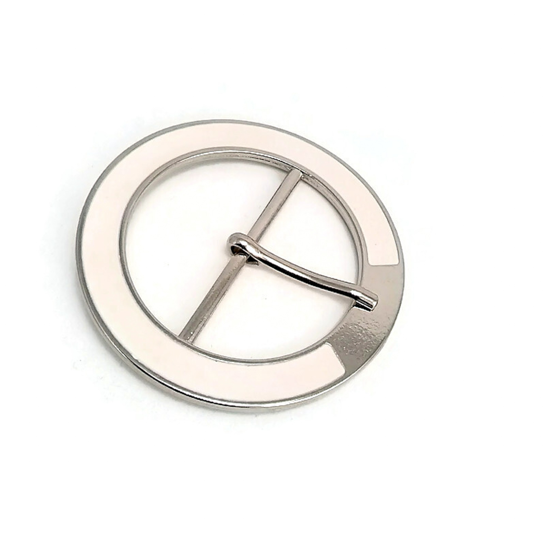 Oval Buckle 5 cm Enamel Pastel Color Oval Center Bar Buckle E 724