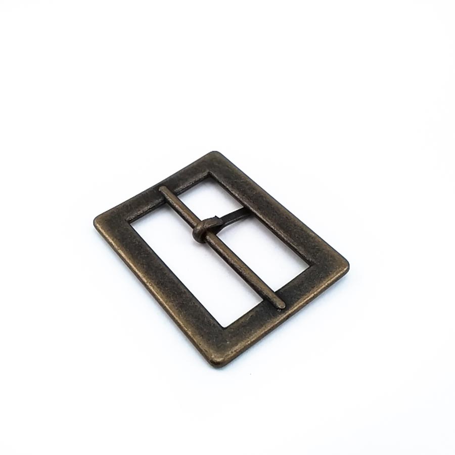 Rectangle Buckle 3,5 cm Center Bar Belt Buckle  E 798
