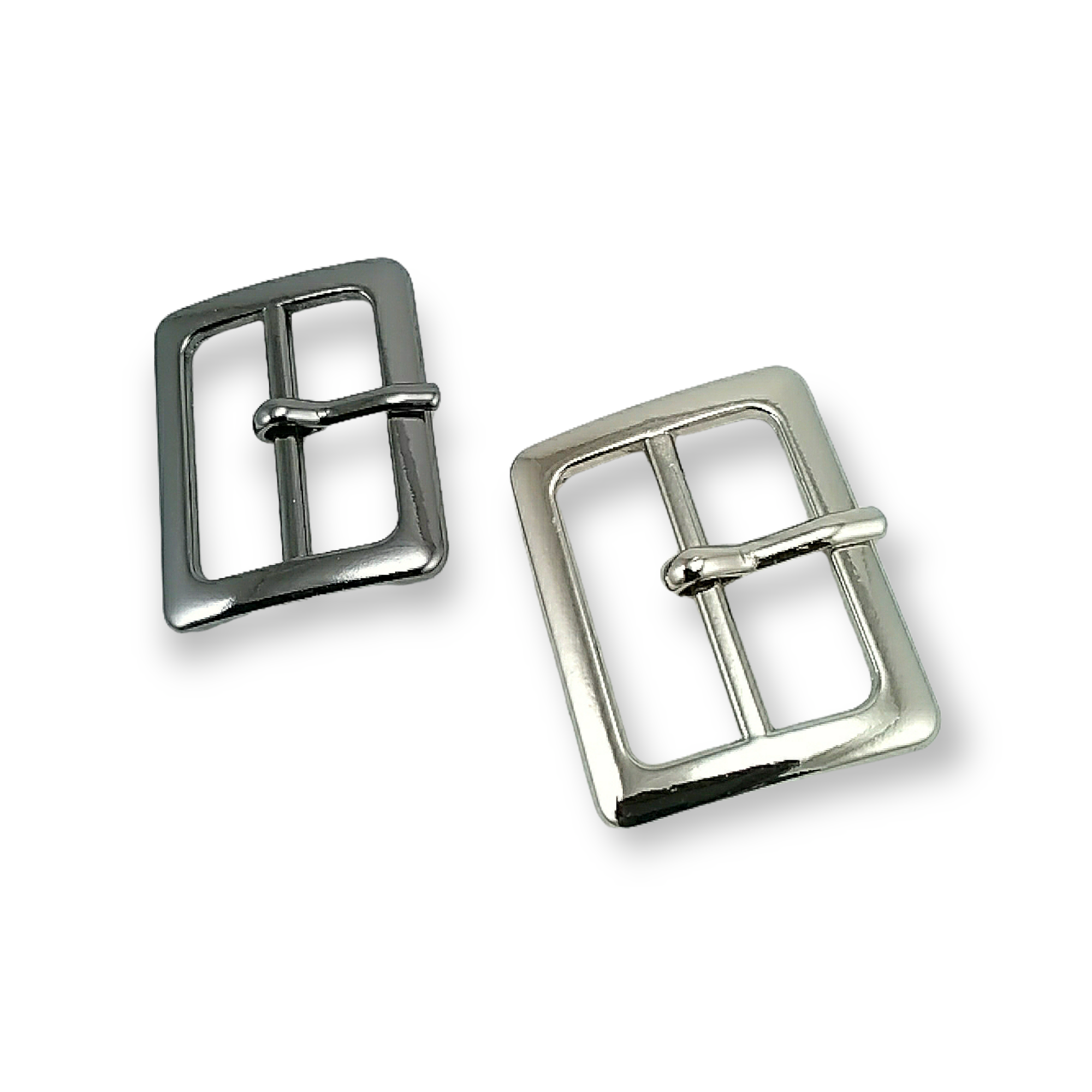 Belt Buckle 2.5 cm Lightweight Oval Center Bar Buckle E 993