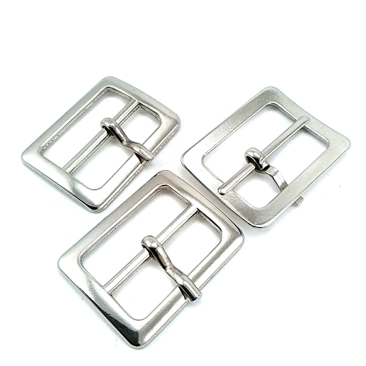 Belt Buckle 2.5 cm Lightweight Oval Center Bar Buckle E 993