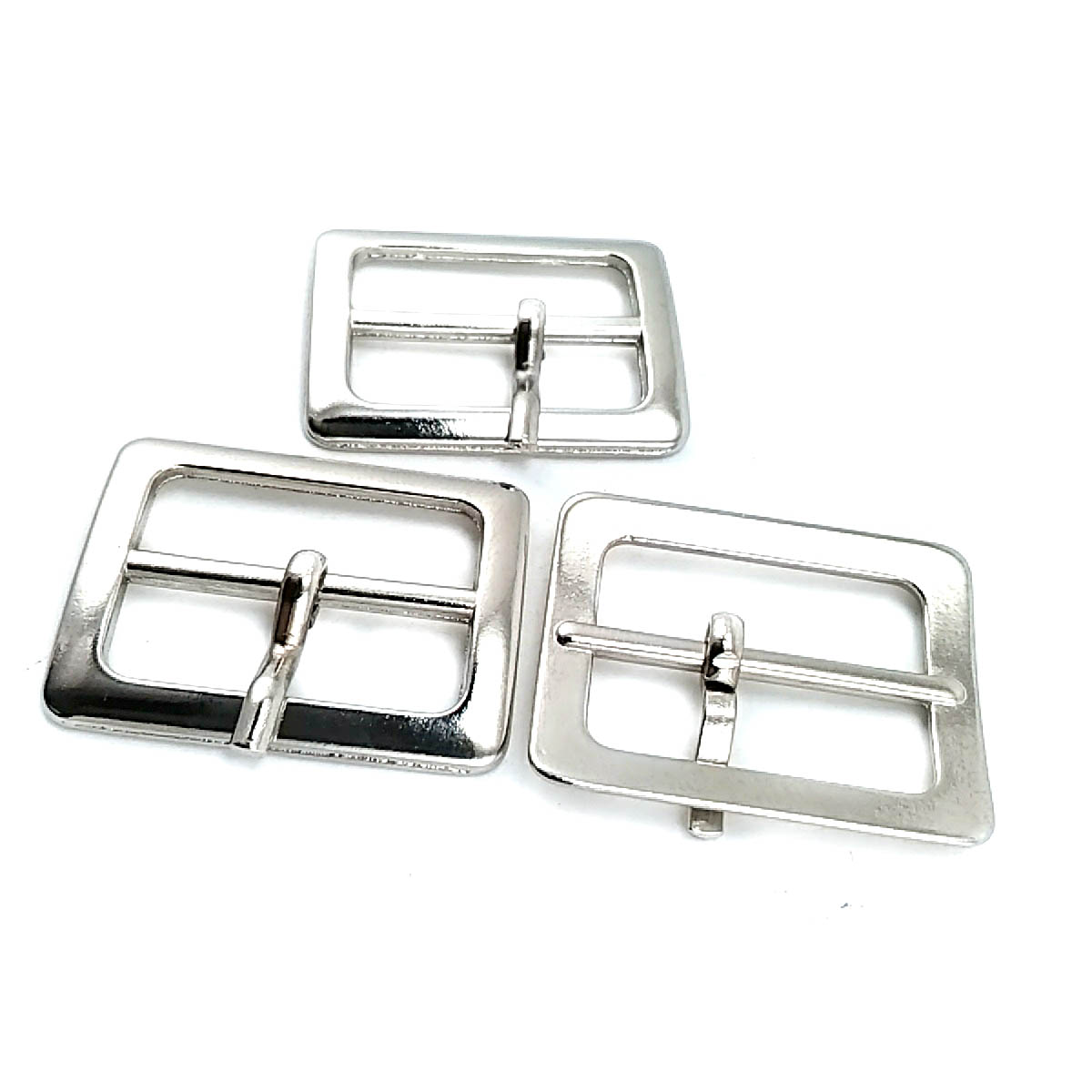 Belt Buckle 2.5 cm Lightweight Oval Center Bar Buckle E 993