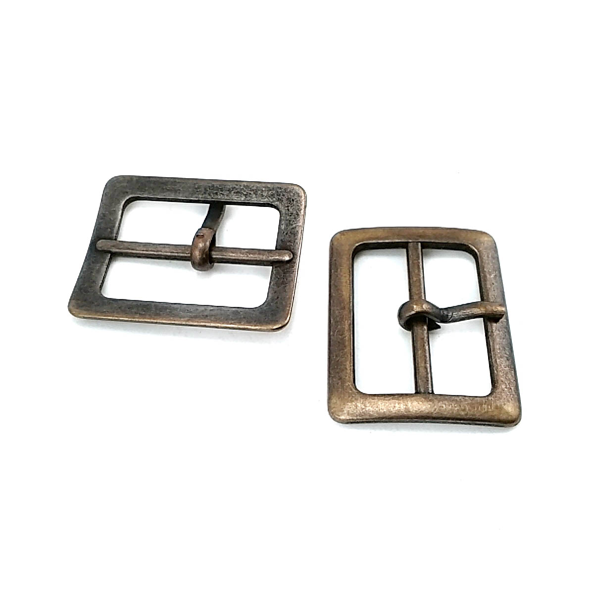 Belt Buckle 2.5 cm Lightweight Oval Center Bar Buckle E 993