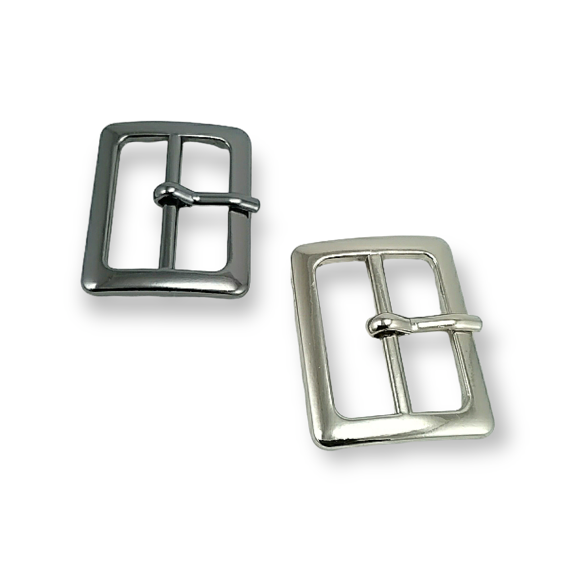 Belt Buckle 2.5 cm Lightweight Oval Center Bar Buckle E 993