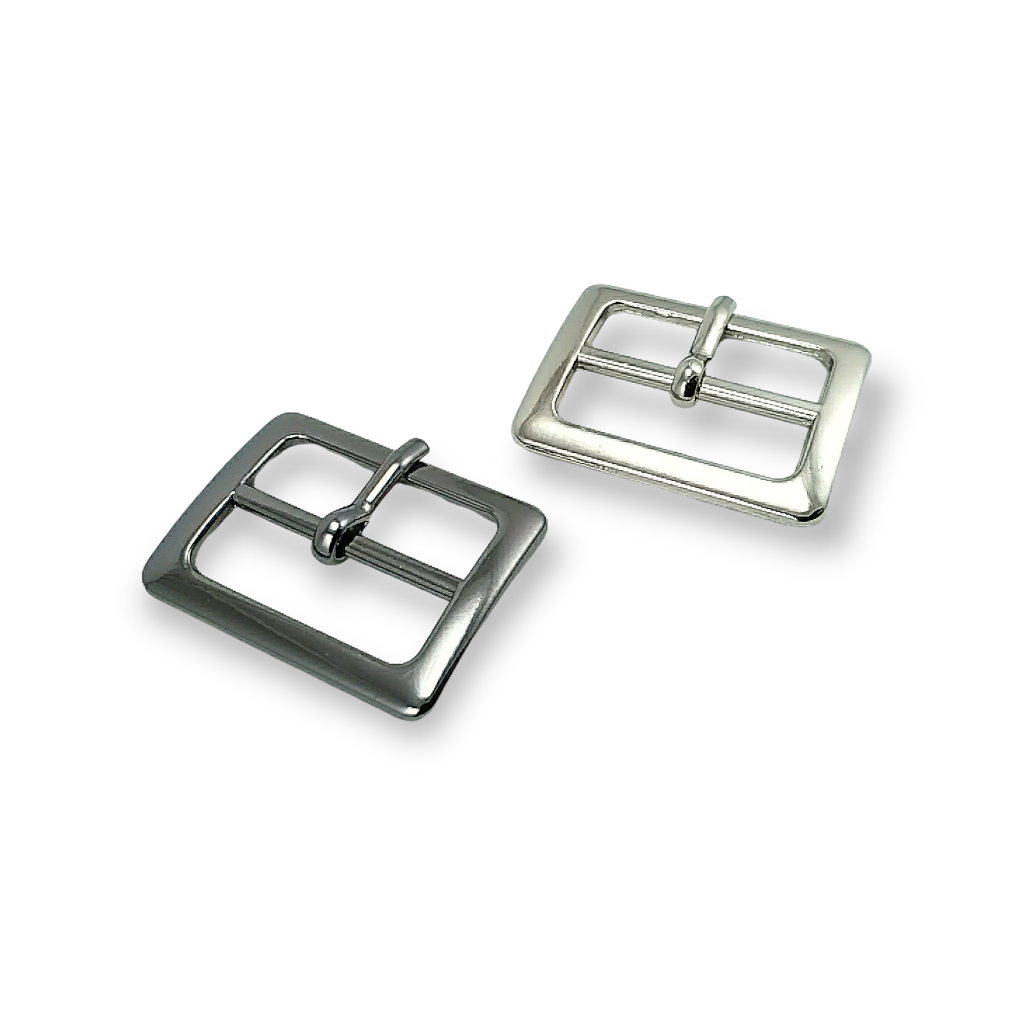 Belt Buckle 2.5 cm Lightweight Oval Center Bar Buckle E 993