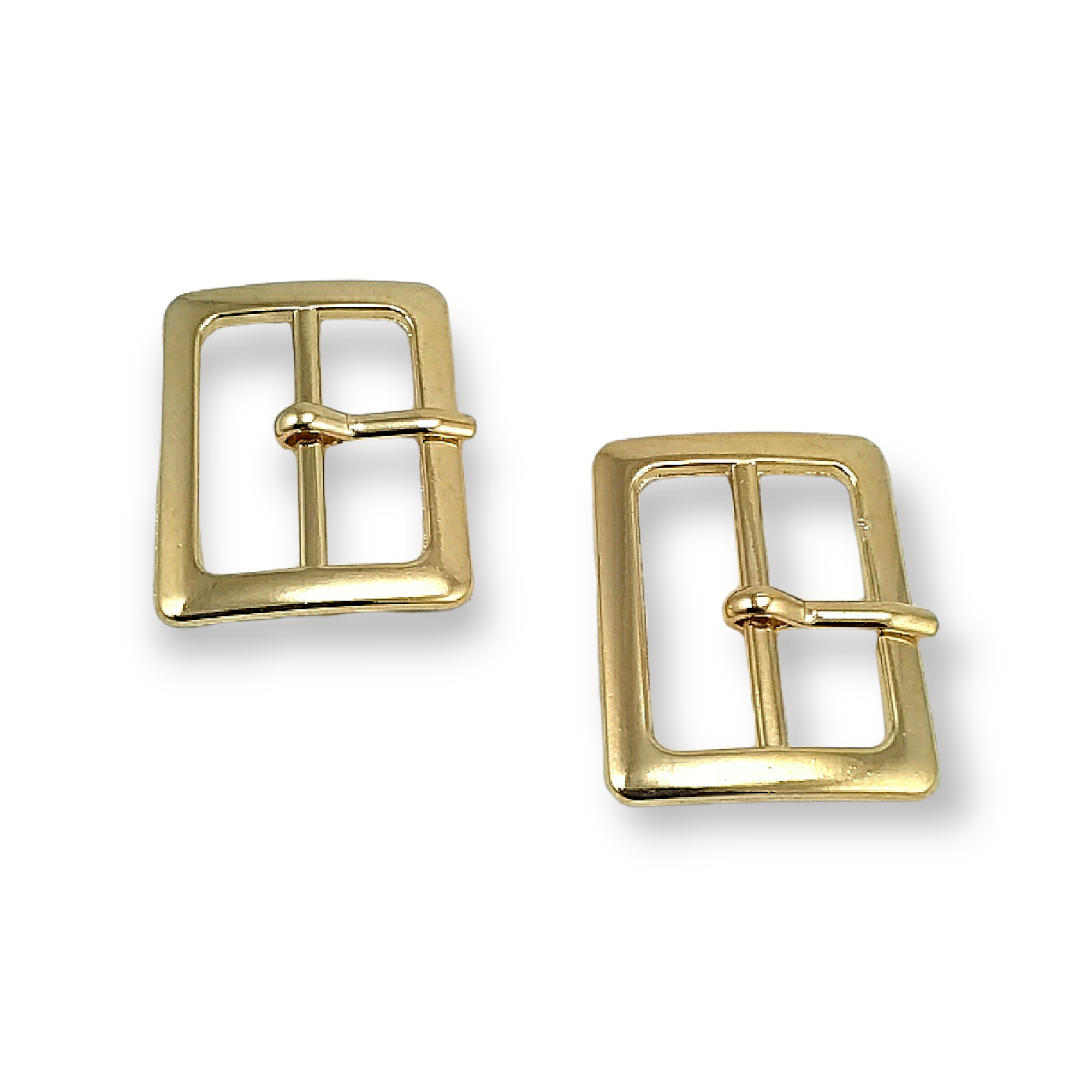 Belt Buckle 2.5 cm Lightweight Oval Center Bar Buckle E 993