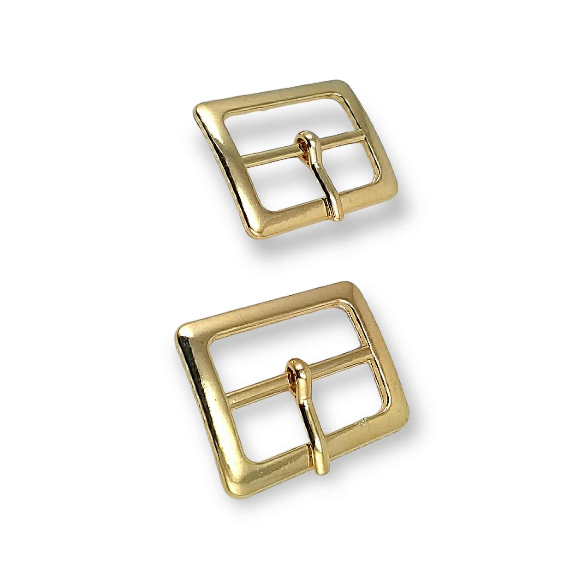 Belt Buckle 2.5 cm Lightweight Oval Center Bar Buckle E 993
