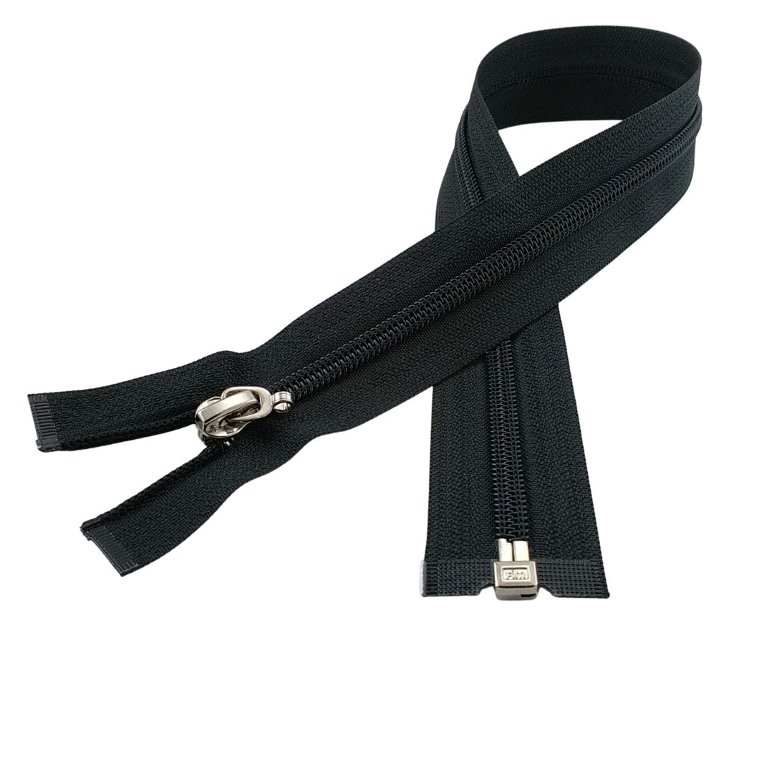 120 cm - 47,24 inch Nylon Zipper T10 Open End (50 pcs/Pack)
