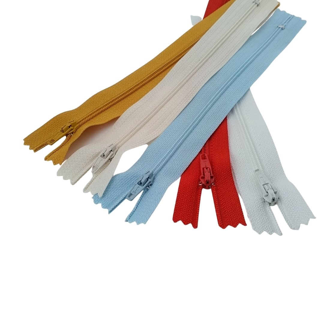 14 cm - 5,5 inch Skirt Zipper - Trouser Zipper Type 3 Closed End (50 pcs/Pack)