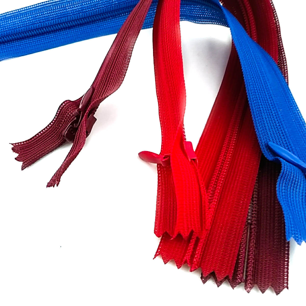 20 cm - 9,7 inch Hidden Zipper T3 Nylon Closed End (50 pcs/Pack)