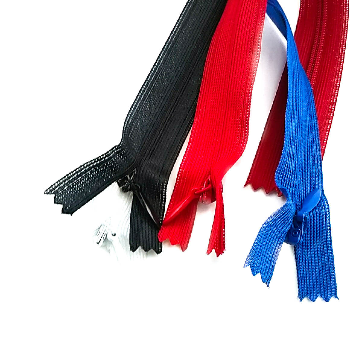 20 cm - 9,7 inch Hidden Zipper T3 Nylon Closed End (50 pcs/Pack)