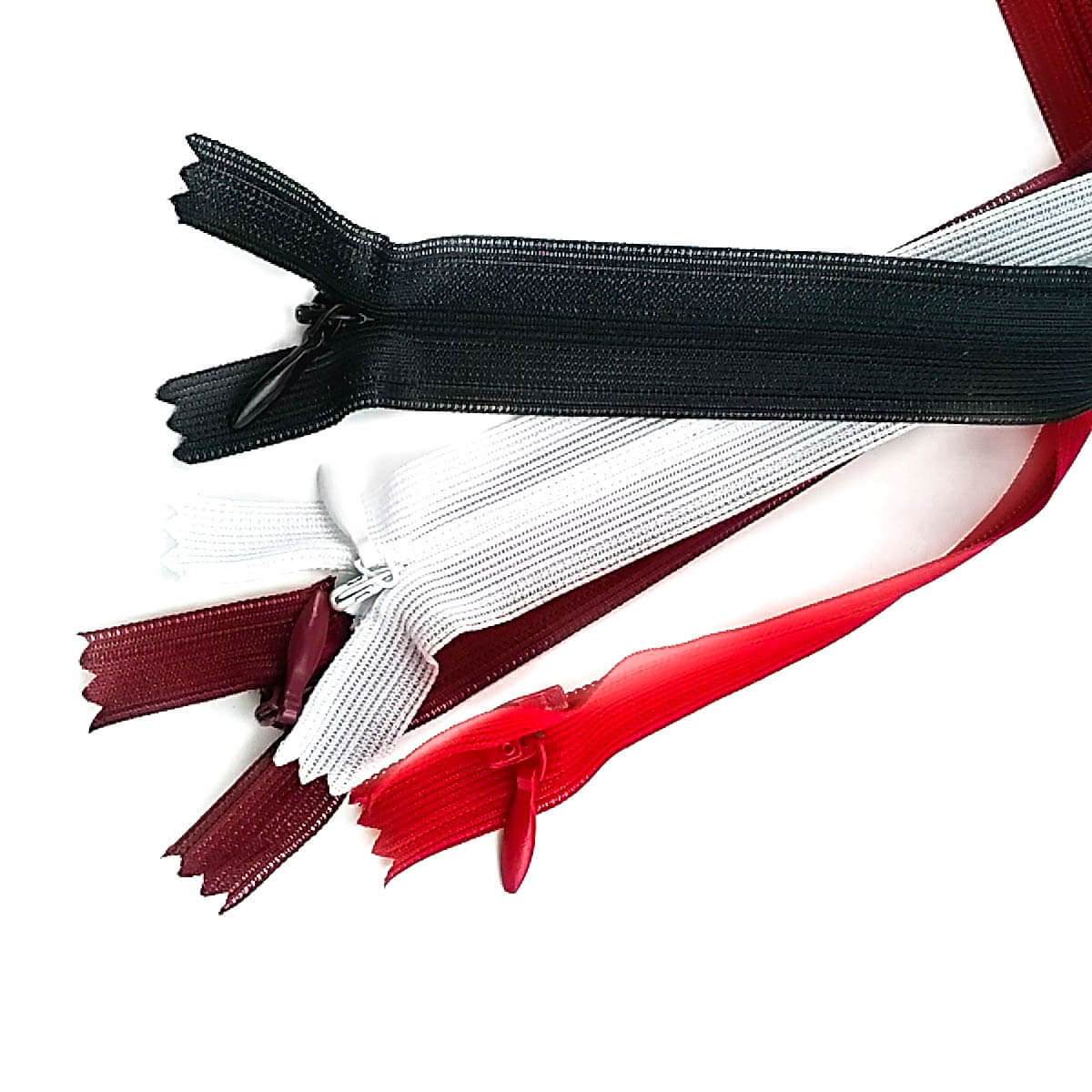 25 cm - 9,8 inch Type 3 Concealed Zipper Closed End 50 pcs/Pack 25 cm - 9,8 inch Type 3 Concealed Zipper Closed End 50 pcs/Pack