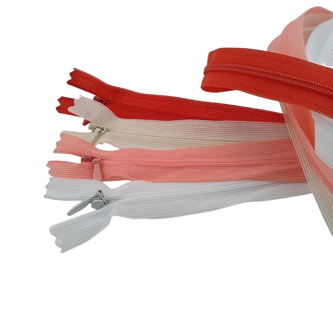 18 cm - 7,09 inches Concealed / Invisible Zipper Closed End Type 3 (50 pcs/Pack)