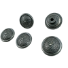 Desenli Kot Düğmesi 17 mm 28 Boy 17 mm